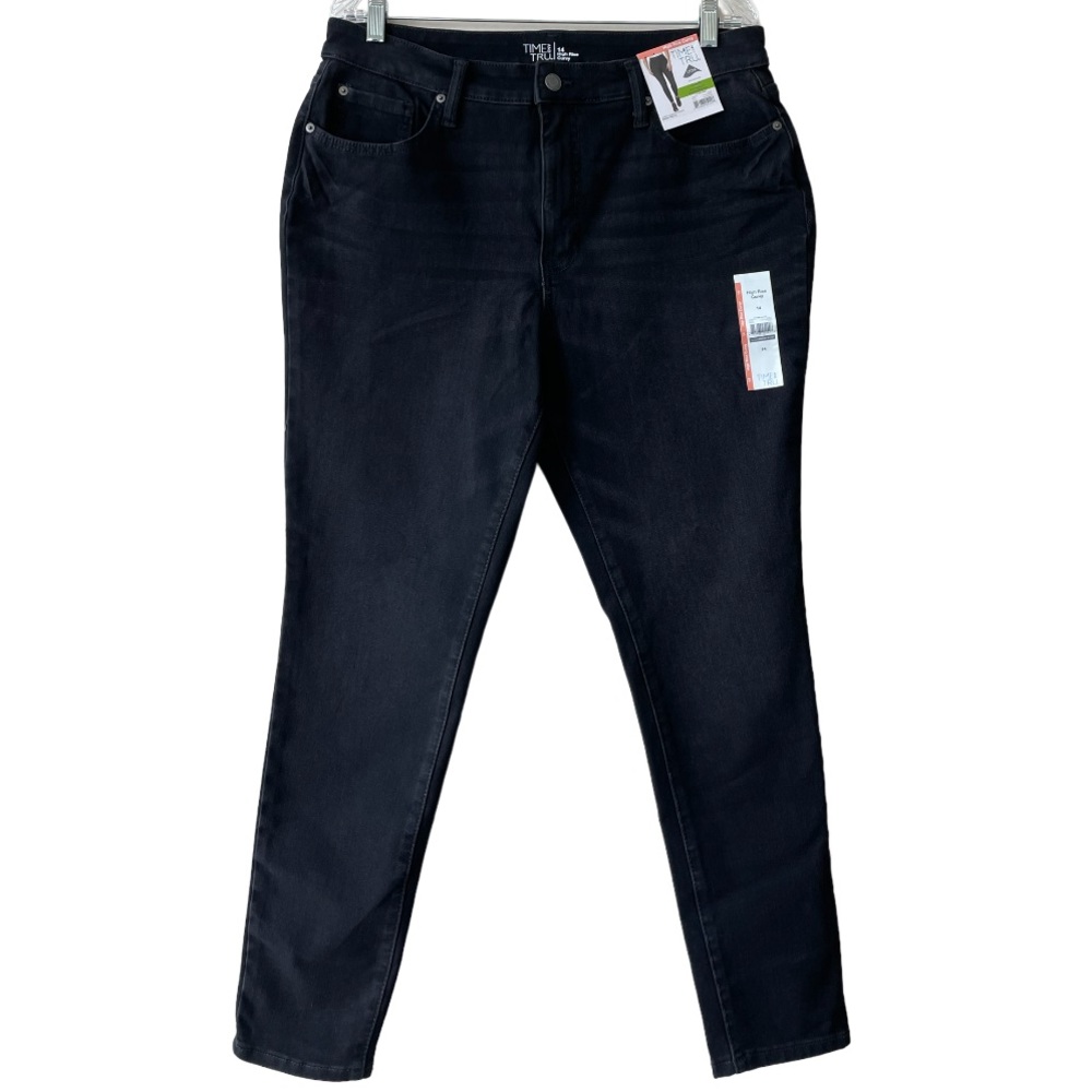 High Rise Curvy Jeans Women’s Size 14 Black Jeans - Picture 11 of 15